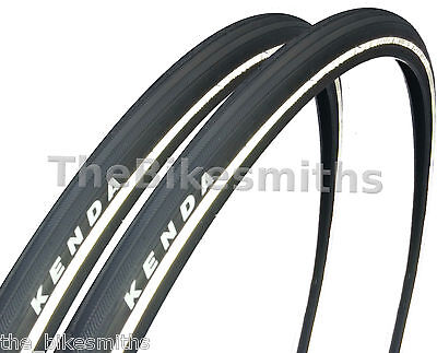 2PAK KENDA K35 REFLECTIVE K-SHIELD 27" x 1-1/4 Flat Guard Black Wall Bike Tire Kenda 01271503575 - фотография #2