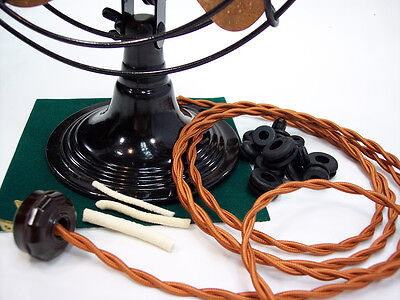Antique Fan Restoration Kit - Vintage rewire - GE Emerson Dayton Westinghouse Vintage Wire and Supply - фотография #2