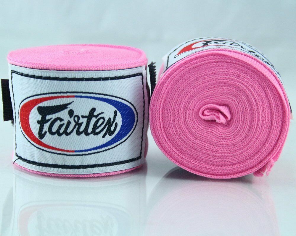10 Pairs 180 inc Full-length Elastic 100% Cotton Hand Wraps Boxing Soft Flexible Fairtex - фотография #5