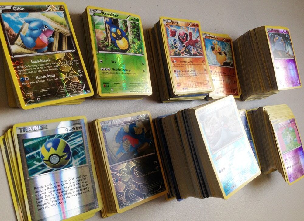 Pokemon Card Lot 100 Official TCG Cards Ultra Rare Included EX GX V MEGA + HOLOS Без бренда - фотография #4