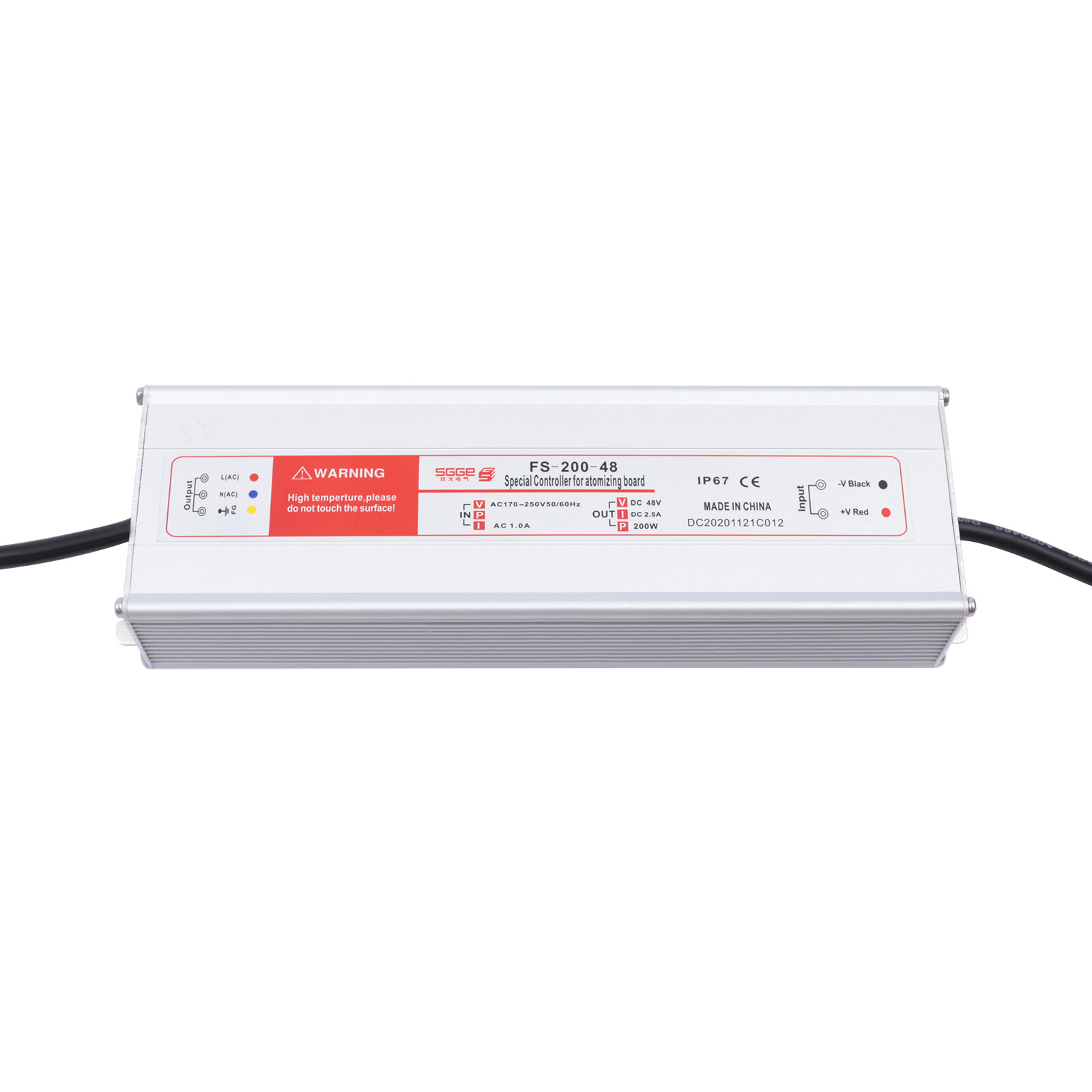6 Heads Ultrasonic Mist Maker Fogger For Water Fountain Pond +Power Supply Unbranded Does not apply - фотография #13