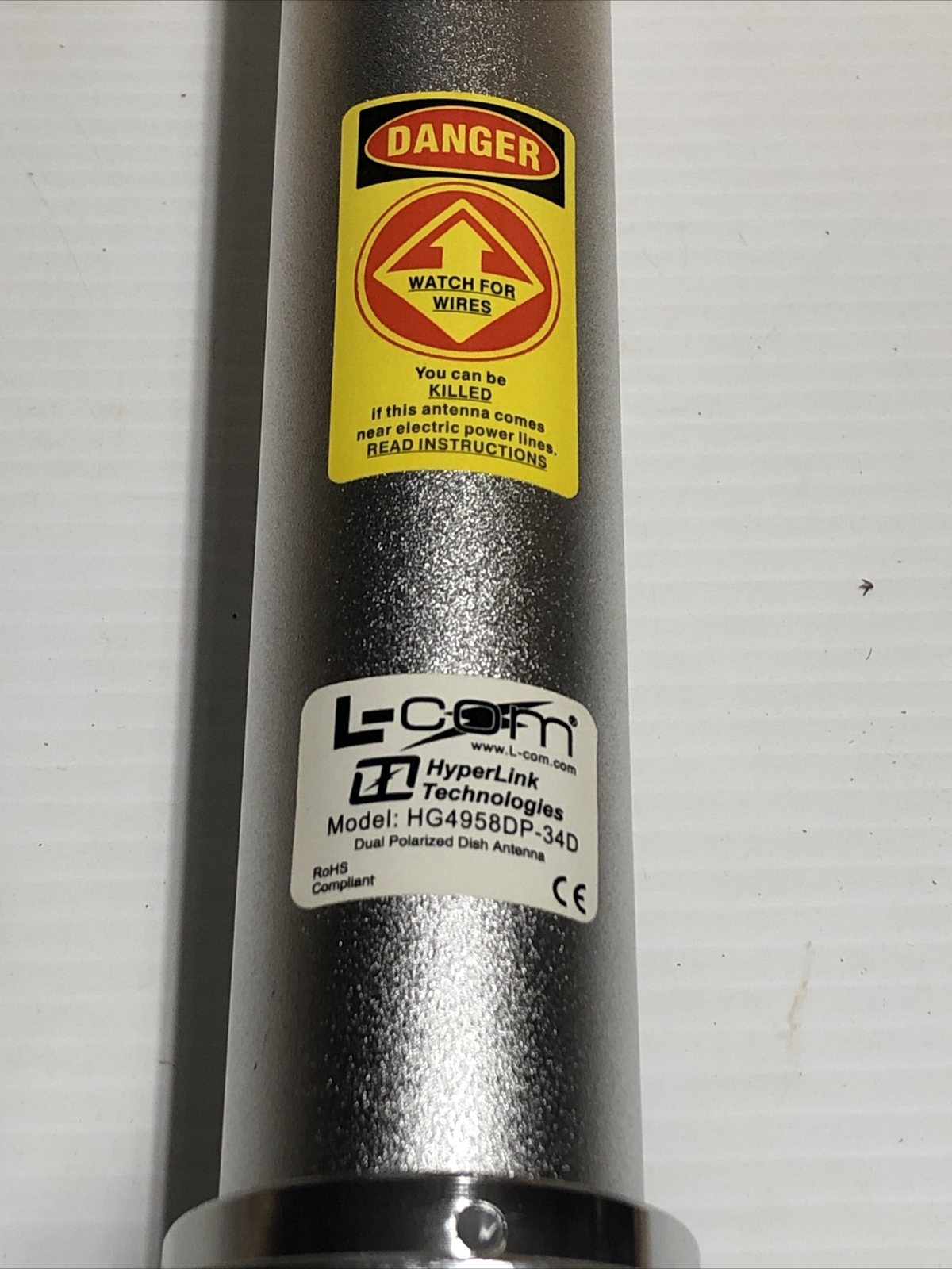 L-Com Hyperlink Technologies HG4958DP-34D Dual Polarized Antenna L-COM HGFH-534DPD - фотография #2