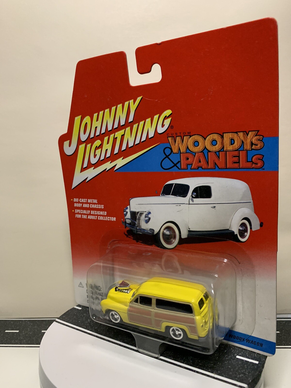2002 Johnny Lightning Custom Woody's & Panels '50 Mercury Woody Wagon 1:64 NIP Johnny Lightning 377-02 - фотография #6