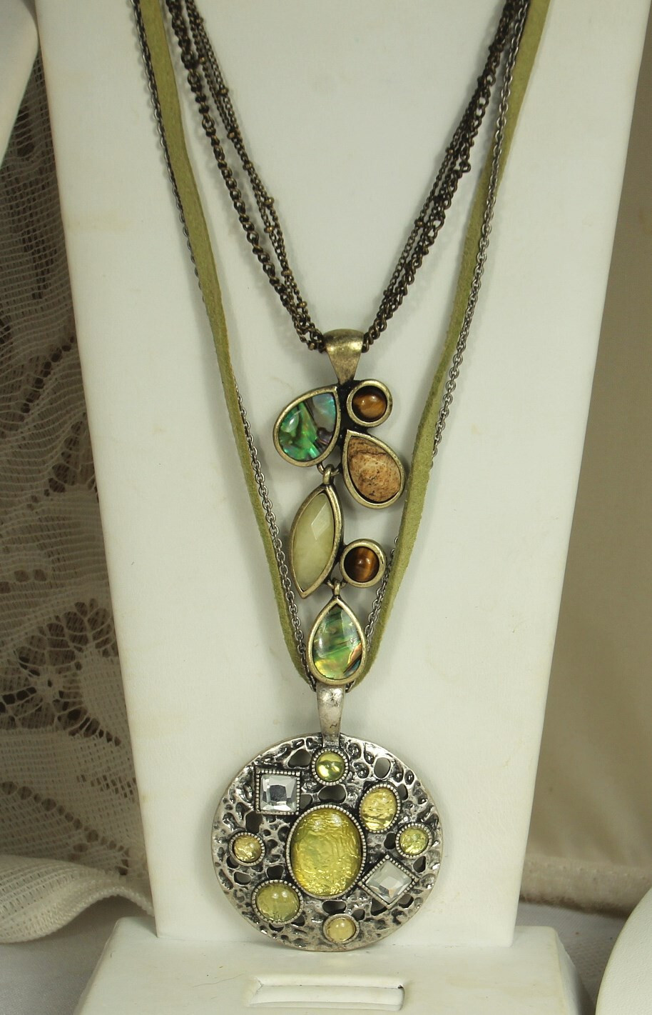 LIA SOPHIA Designer Jewelry Lot 16pcs All Signed WEARABLE No Missing Stones NICE lia sophia - фотография #7