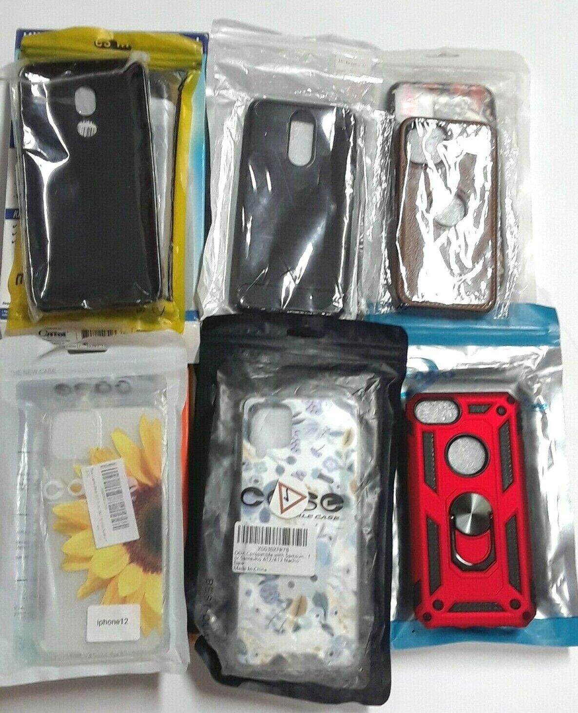 Lot of 18 assorted Cell Phone Cases and some accessories. New. for resale Assorted does not apply - фотография #2