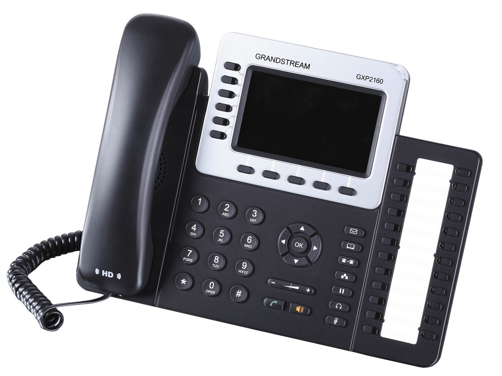 GRANDSTREAM GXP2160: 6 Line HD IP Phone w/ Color Display - VoIP - FREE SHIPPING Grandstream GS-GXP2160 - фотография #2