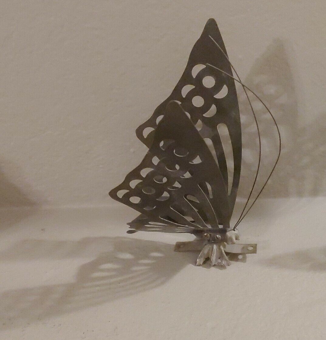 Set of 3 Metal Butterflies 3D Wall Mounted Butterfly Great Shadow Cast. Без бренда - фотография #5