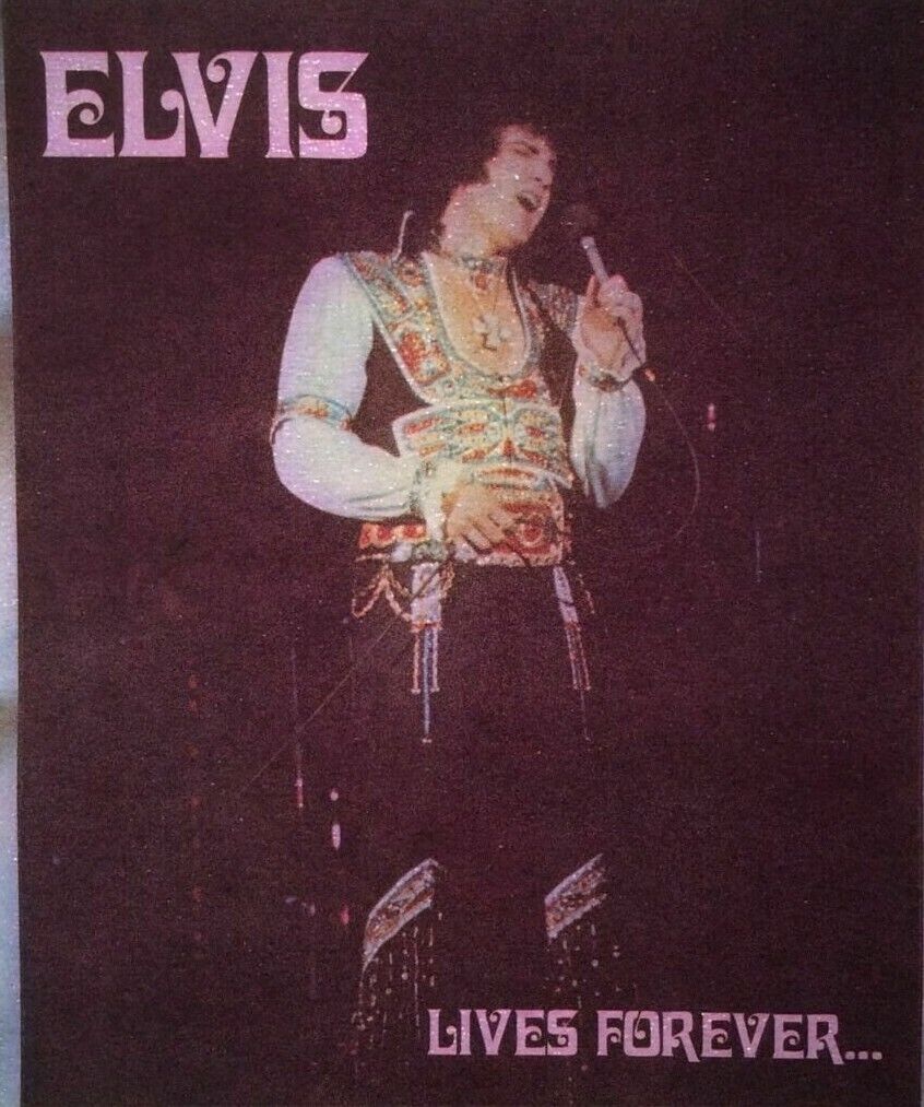 ELVIS PRESLEY Posters Collectible 2 Posters new Wrapped Vintage 1977 The King Без бренда