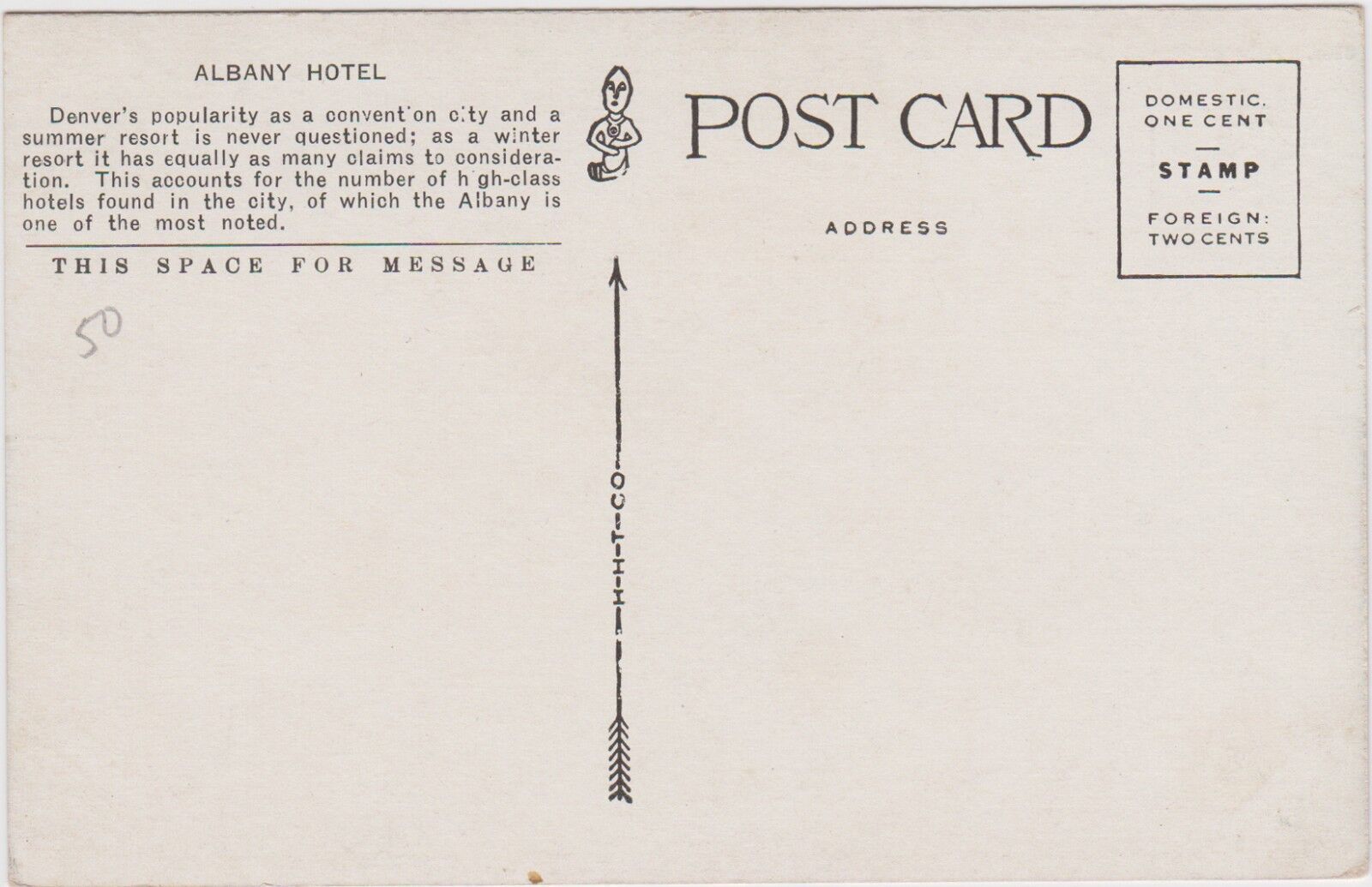 Lot of 3 Vintage COLORADO Hotel POSTCARDS Denver & Colorado Springs Без бренда - фотография #5