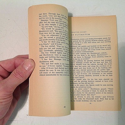 Vintage 1970's SF Paperbacks Space Fantasy Simak deCamp Akers Moorcock Del Rey Без бренда - фотография #5