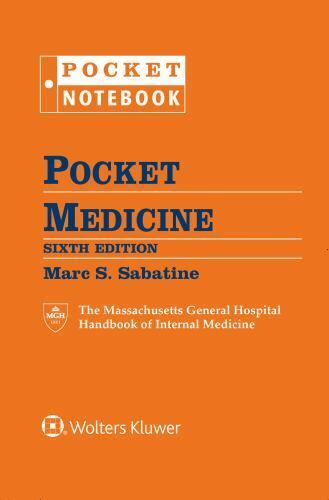 Pocket Notebook: Pocket Medicine by Marc S. Sabatine (Ringbound, Revised Edition Без бренда