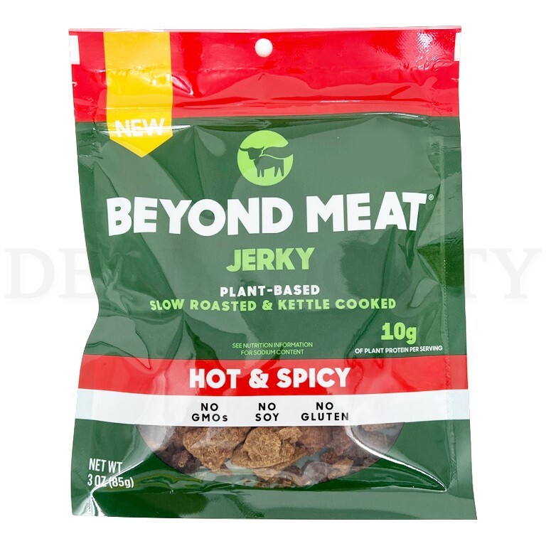 Lot of 6 - Beyond Meat Jerky Hot & Spicy Plant Based Slow Roasted - 3oz Each Beyond Meat - фотография #2