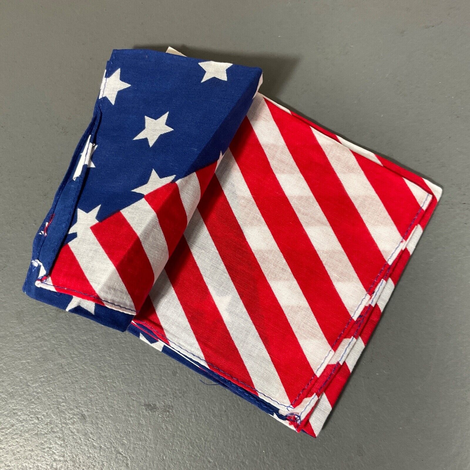 Premium USA Patriotic Flag Bandana Stars and Stripe Proud American  - 2 Pack Без бренда - фотография #20