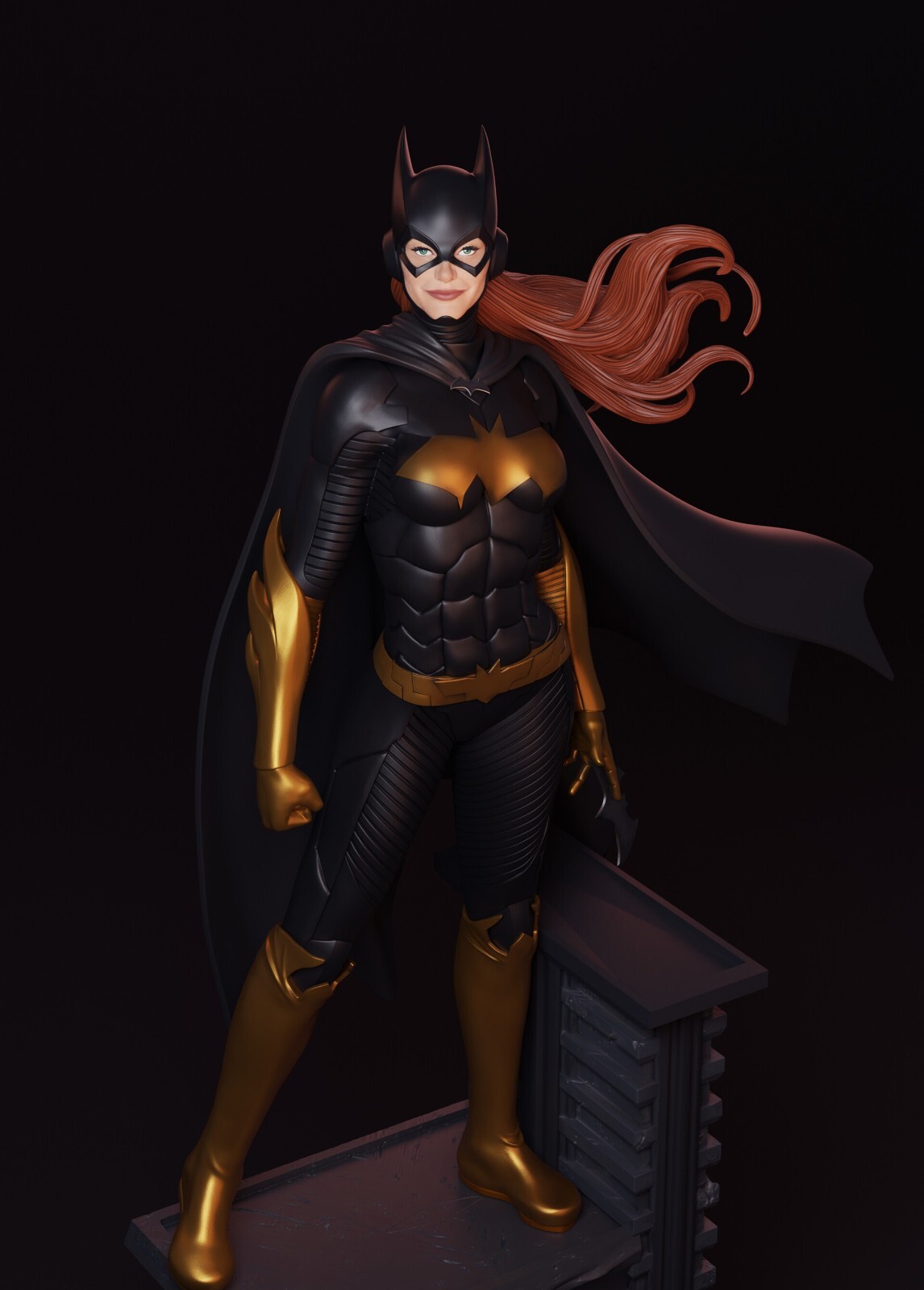 Batwoman_Fan Art/ Sculpture Fully Painted (Made on order) Без бренда - фотография #6