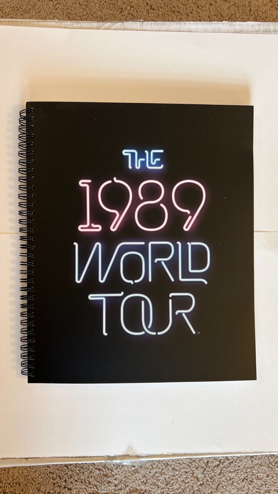 Taylor Swift: 1989 World Tour Large Spiral Notebook - MINT Eras Reputation Kelce Без бренда - фотография #6
