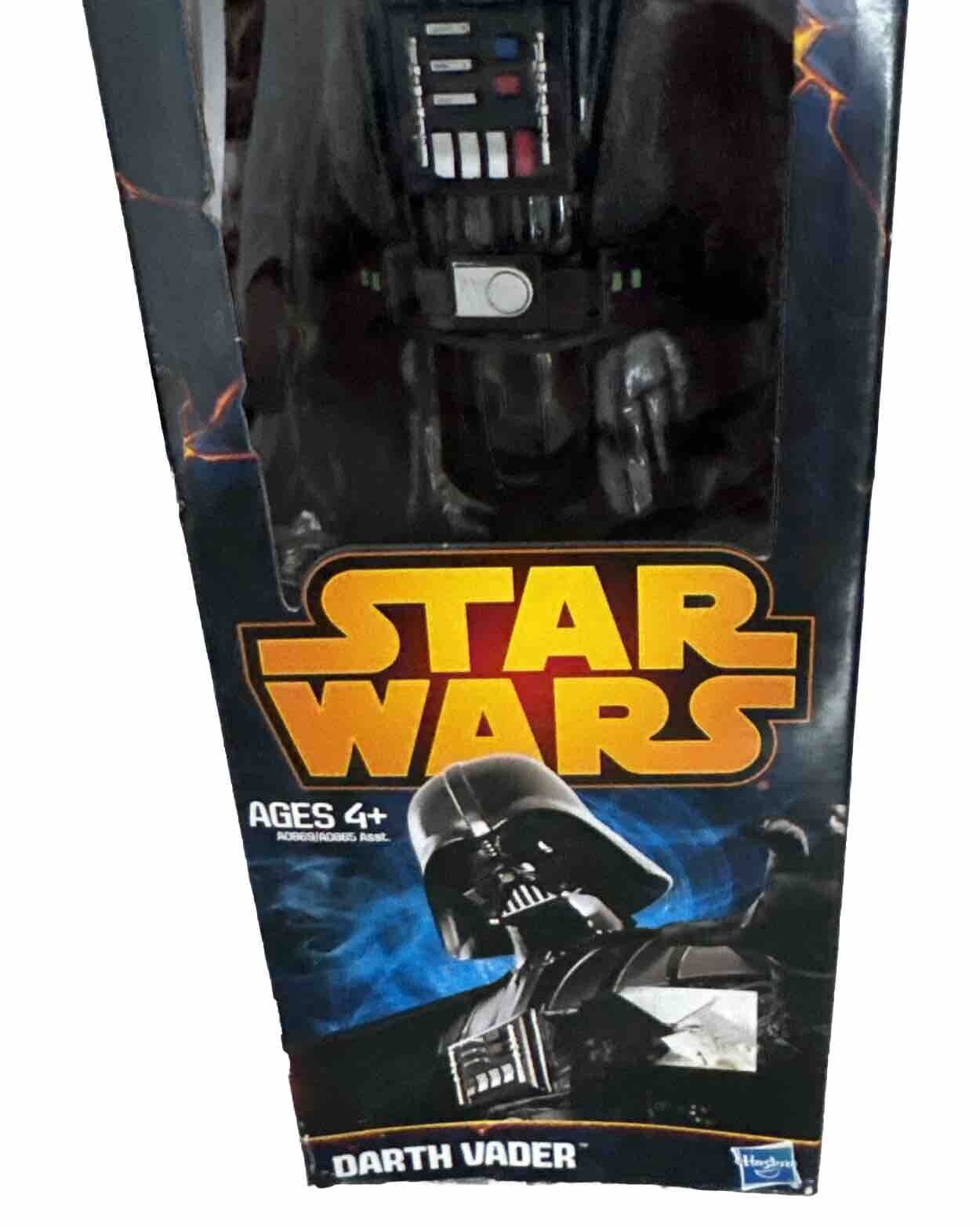 New In Box Darth Vader Star Wars 12 Inch Figure w/ Light Saber - Plastic NIB Без бренда - фотография #12