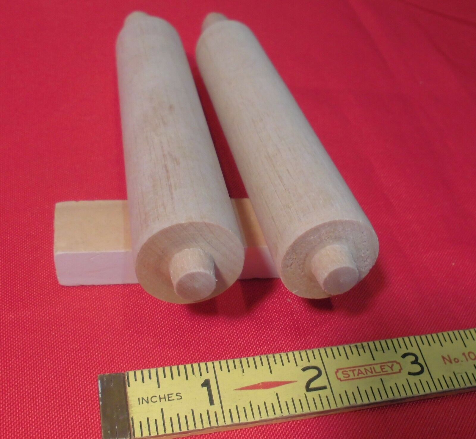 2 pieces; Wood Toilet Paper Roller…New Stock…Spring Loaded...New High Quality  Unbranded Does Not Apply - фотография #2