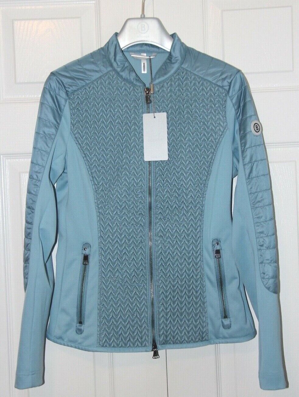 Bogner Mella Jacket Women's - Size 40 US 10 ML (Medium Large) - Slate Blue - NEW Bogner - фотография #6