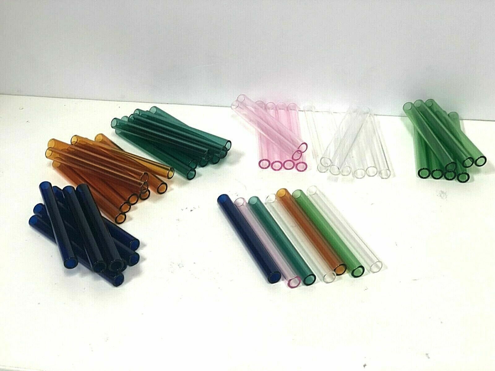 12 mm X 2 mm X 4"-6"  PYREX Glass  Blowing Tubes 8mm= ID Mixed Color Pyrex Does Not Apply - фотография #10