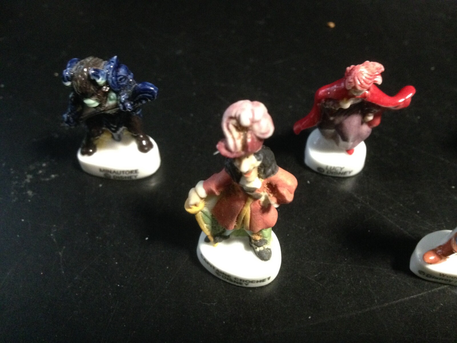 9 French Porcelin Miniature figure lot, good condition, vintage. French Porcelin - фотография #2