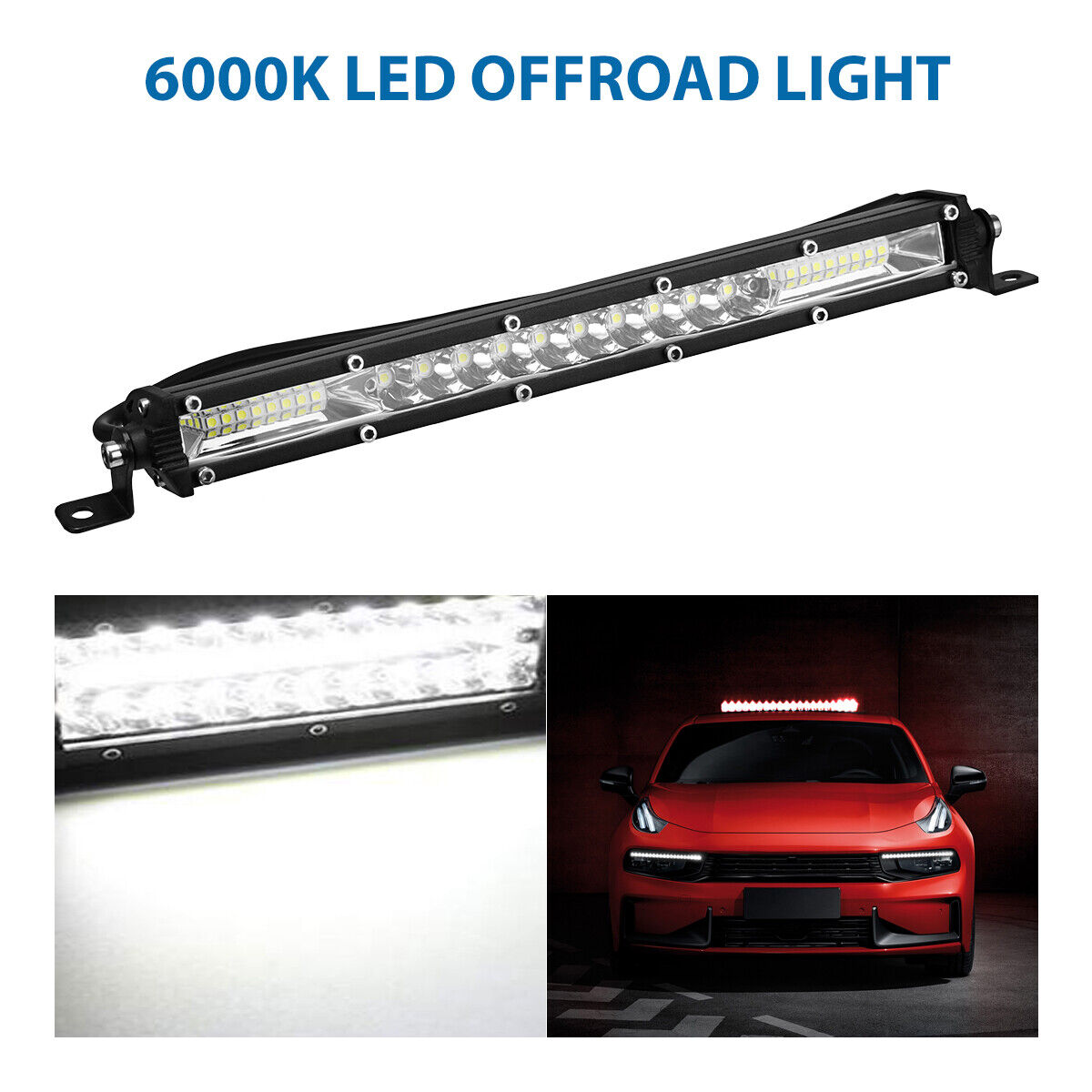 2x 12" inch 450W LED Work Light Bar Combo Spot Flood Driving Off Road SUV Boat Unbranded Does Not Apply - фотография #2