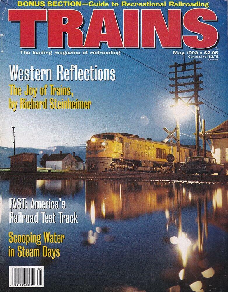 5 TRAINS Magazine of Railroading 1991-93 + 2003 Dream Trains Magazine TRAINS Magazine of Railroading - фотография #6