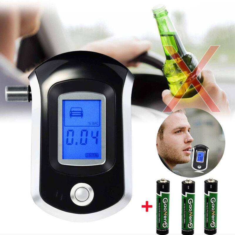 Advance Police Digital Breath Alcohol Tester LCD Breathalyzer Detector Analyzer Unbranded Does Not Apply