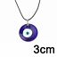 Turkish Blue Evil Eye Lucky Pendant Necklace Bracelet Charm Women Men Jewellery Rinhoo - фотография #3