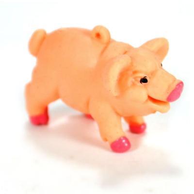 LOT OF 10 SOFT PLASTIC PIGS Small Tiny Toy Craft Gift NEW Little Farm Animal Pig Unbranded TTD1449 - фотография #3