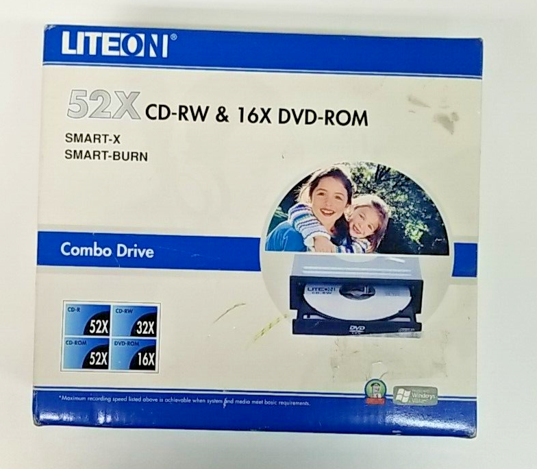 LITEON 52X CD-RW & 16X DVD-ROM Combo Drive    NEW LITE-ON LH-52C1P87C