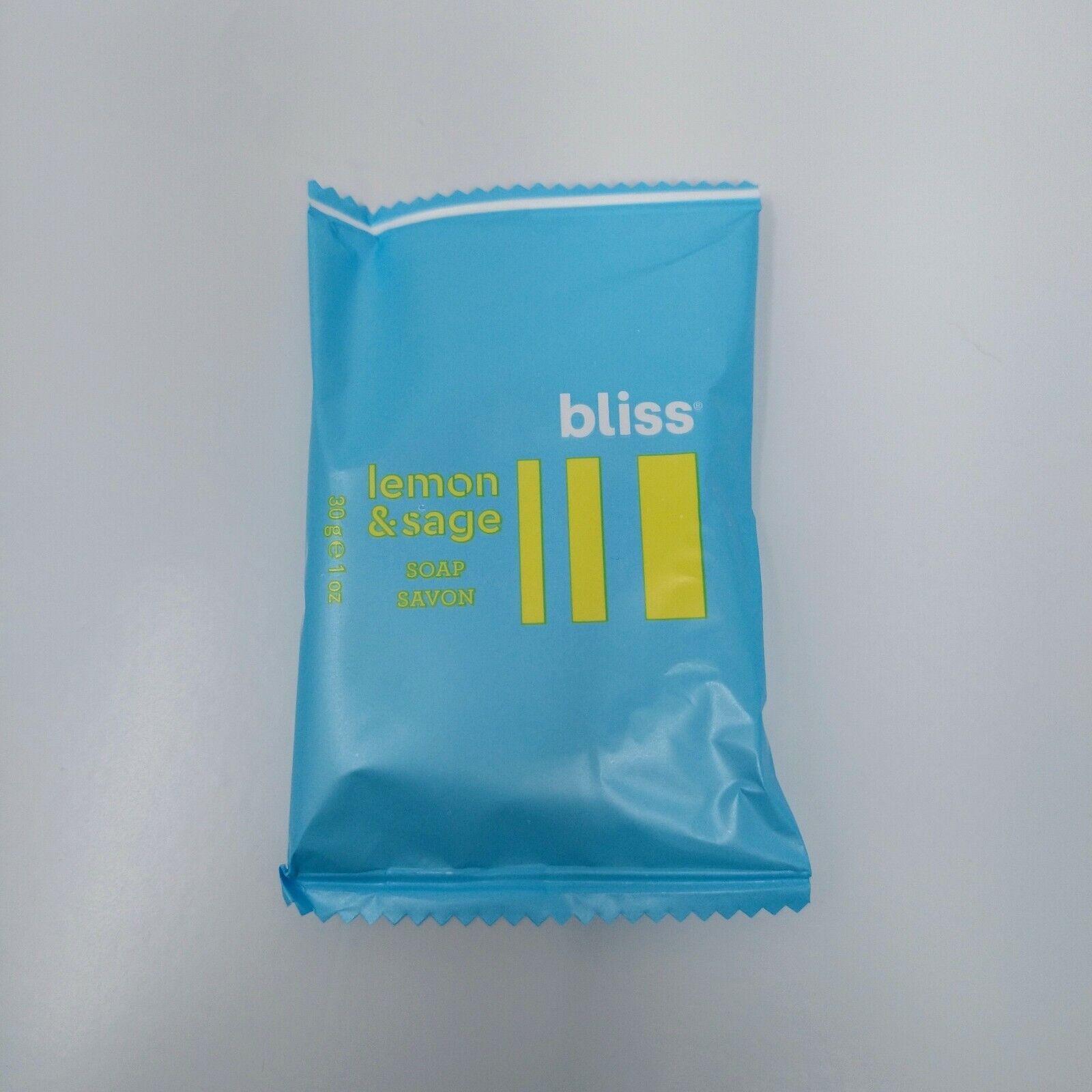5 Bliss Lemon + Sage French Milled Facial Bar Soap 1 oz. Each Hotel Travel Size Bliss - фотография #6