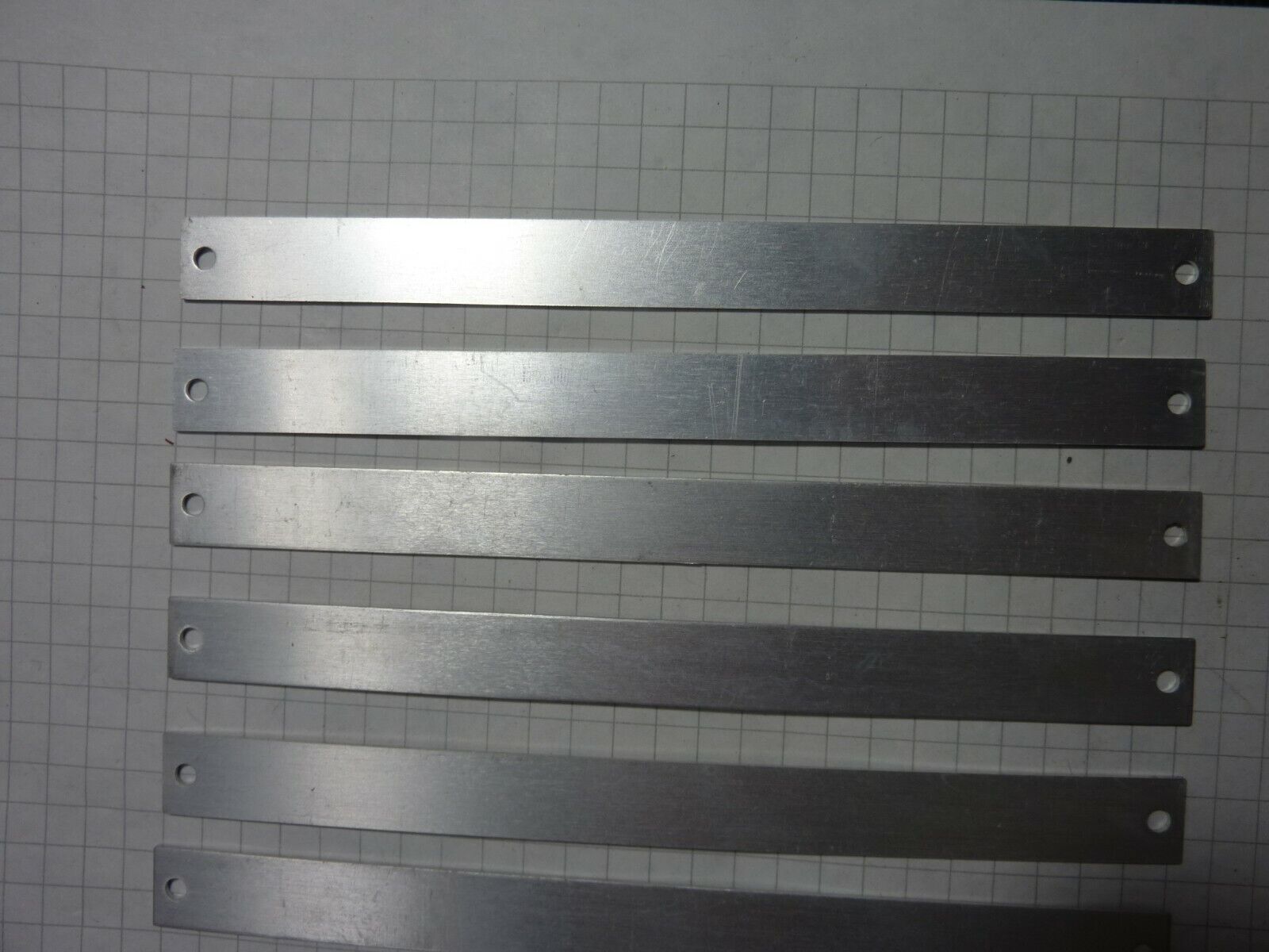 25 pcs 12.6mm x 153mm long 1mm thick  Aluminum Engraving Plate Unbranded Does Not Apply - фотография #5