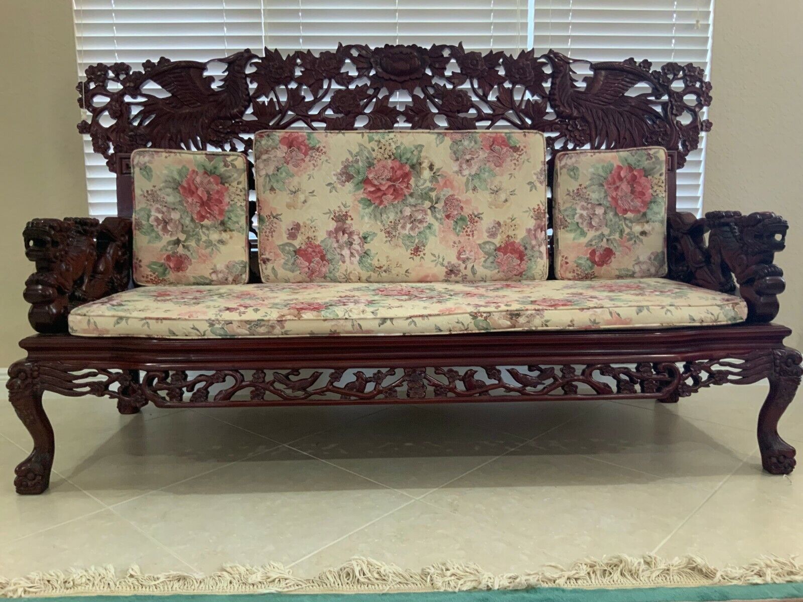 Chinese Antique Solid Rosewood Furniture Living Room Set Без бренда - фотография #3