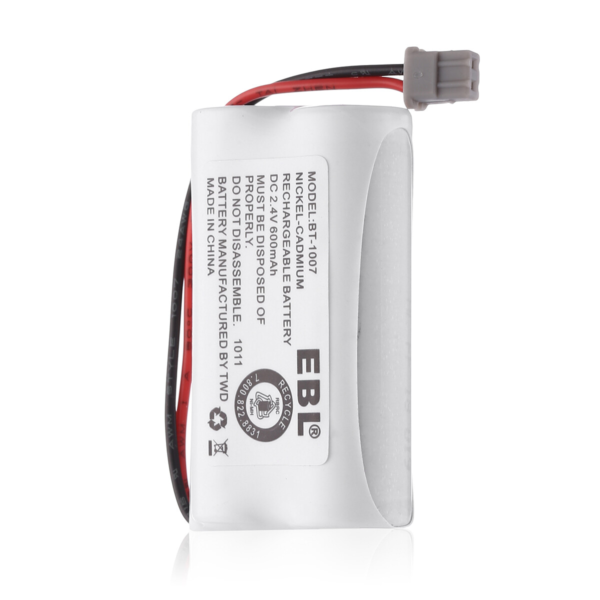 5x BT-1007 Cordless Phone Rechargeable Battery For Uniden BT-1015 BBTY0651101 EBL BT-1007 Home Phone Battery - фотография #7