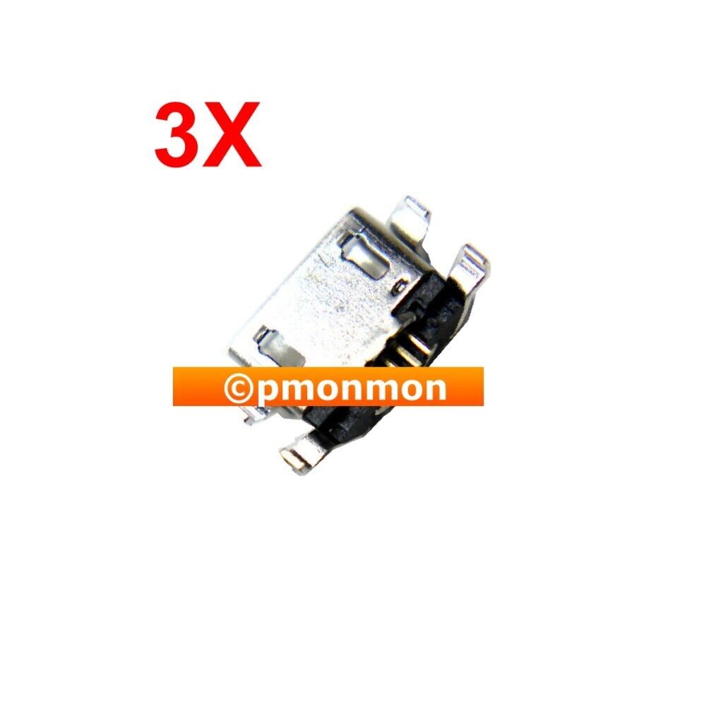 3PCS USB Power Jack Charging Port Connector for Amazon Kindle Fire 10 SL056ZE Unbranded/Generic Does not apply - фотография #4