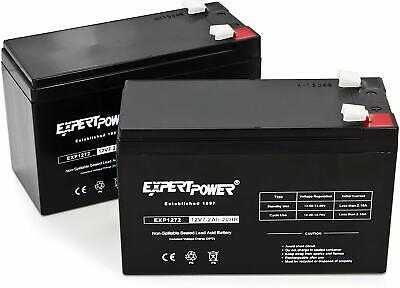 Set of 2- 12V 7.2AH Sealed Lead Acid Battery Replaces LC-R127R2P1 and PX12072 Unbranded/Generic Does Not Apply