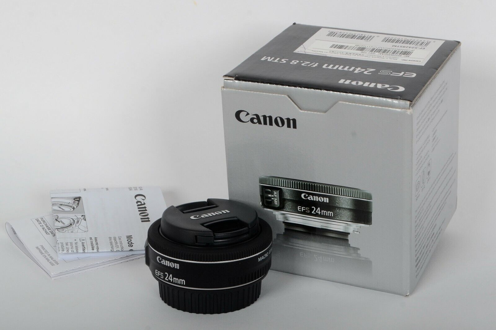 Canon EF-S 24mm f/2.8 STM Lens Mint condition Canon 9522B002 - фотография #4