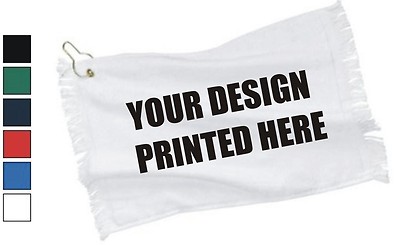 25 Custom Screen Printed Towels with Grommet - $3.65 each Без бренда