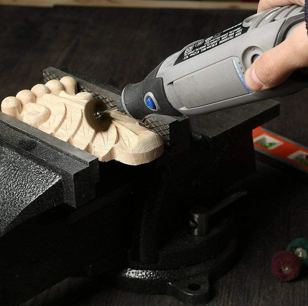 80x Abrasive Metal Polishing Buffing Wheel Burr Kit Set for Dremel Rotary Tool Satc Does Not Apply - фотография #12
