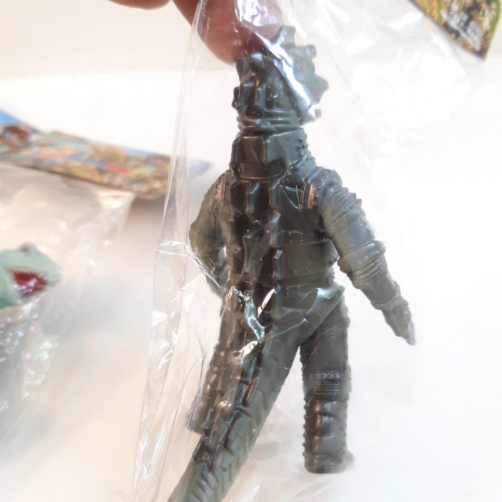 Mini BullMark King Ghidorah Mechagodzilla Godzilla Monster Kaiju Soft Figure Toy POPY - фотография #9