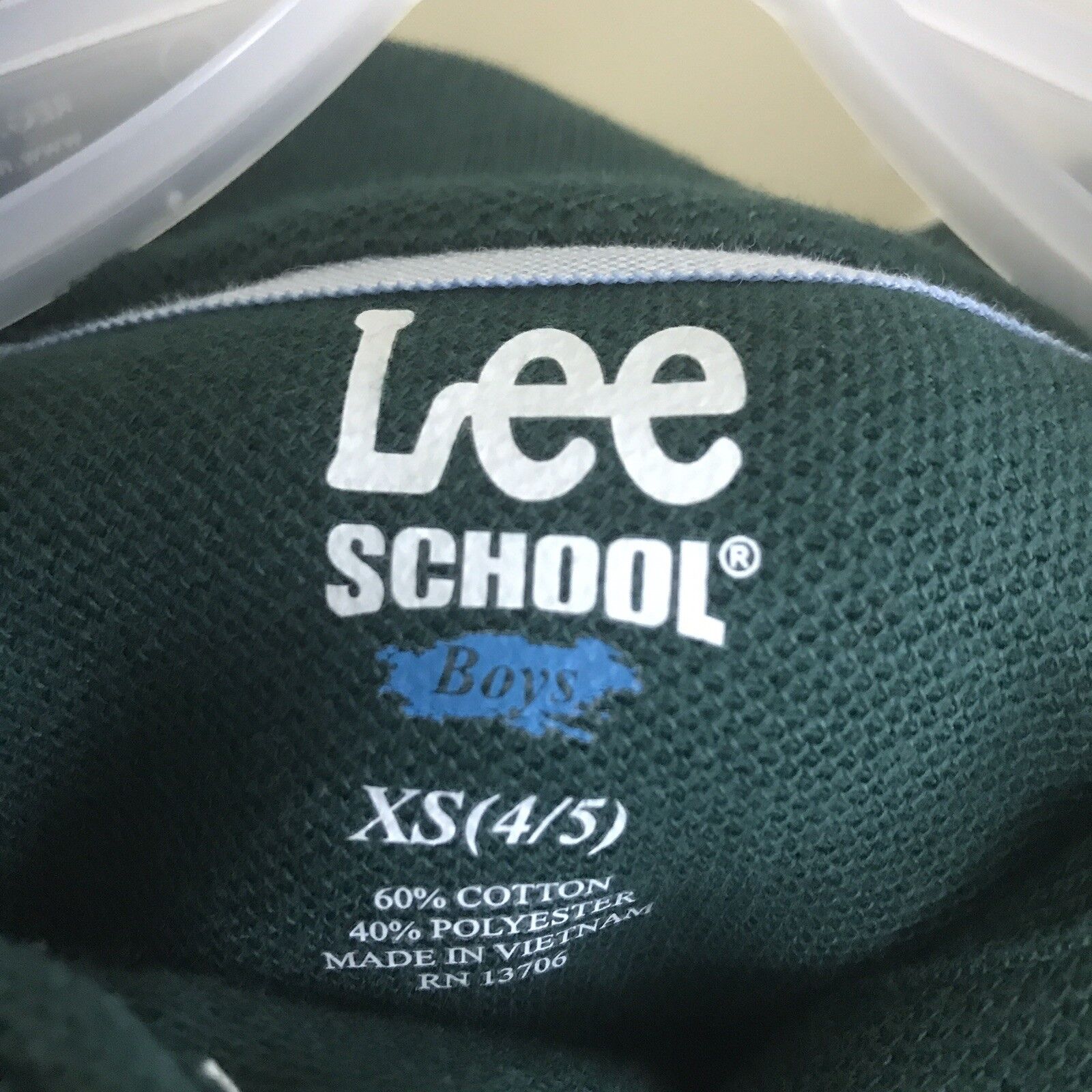 Lee Boys & Girls  Uniform Shirt Short Sleeve Pique Polo School Lee - фотография #9