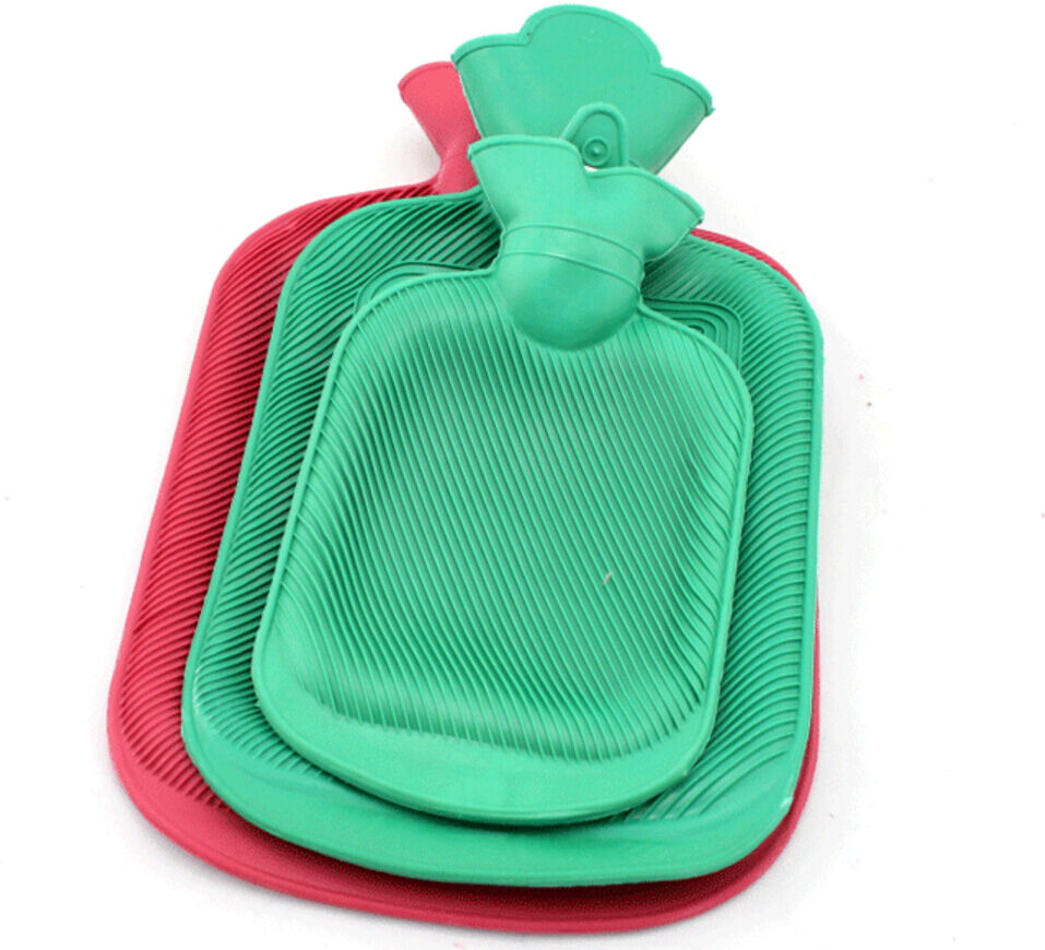 Rubber HOT WATER BOTTLE Bag WARM Relaxing Heat / Cold Therapy 670 ML ~ 1800 ML Unbranded - фотография #3