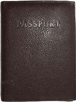 Lot of 5 New Leather passport cover, Brown Unbranded international passport case Unbranded - фотография #8