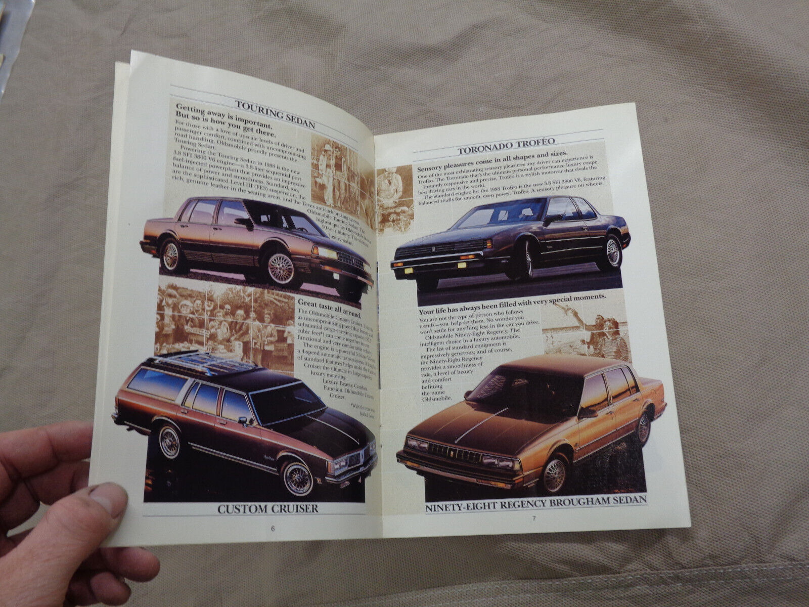 1987 Oldsmobile Odyssey Mailer Brochure 87 Olds 88 98 Toronado Cutlass St. Louis Без бренда - фотография #5