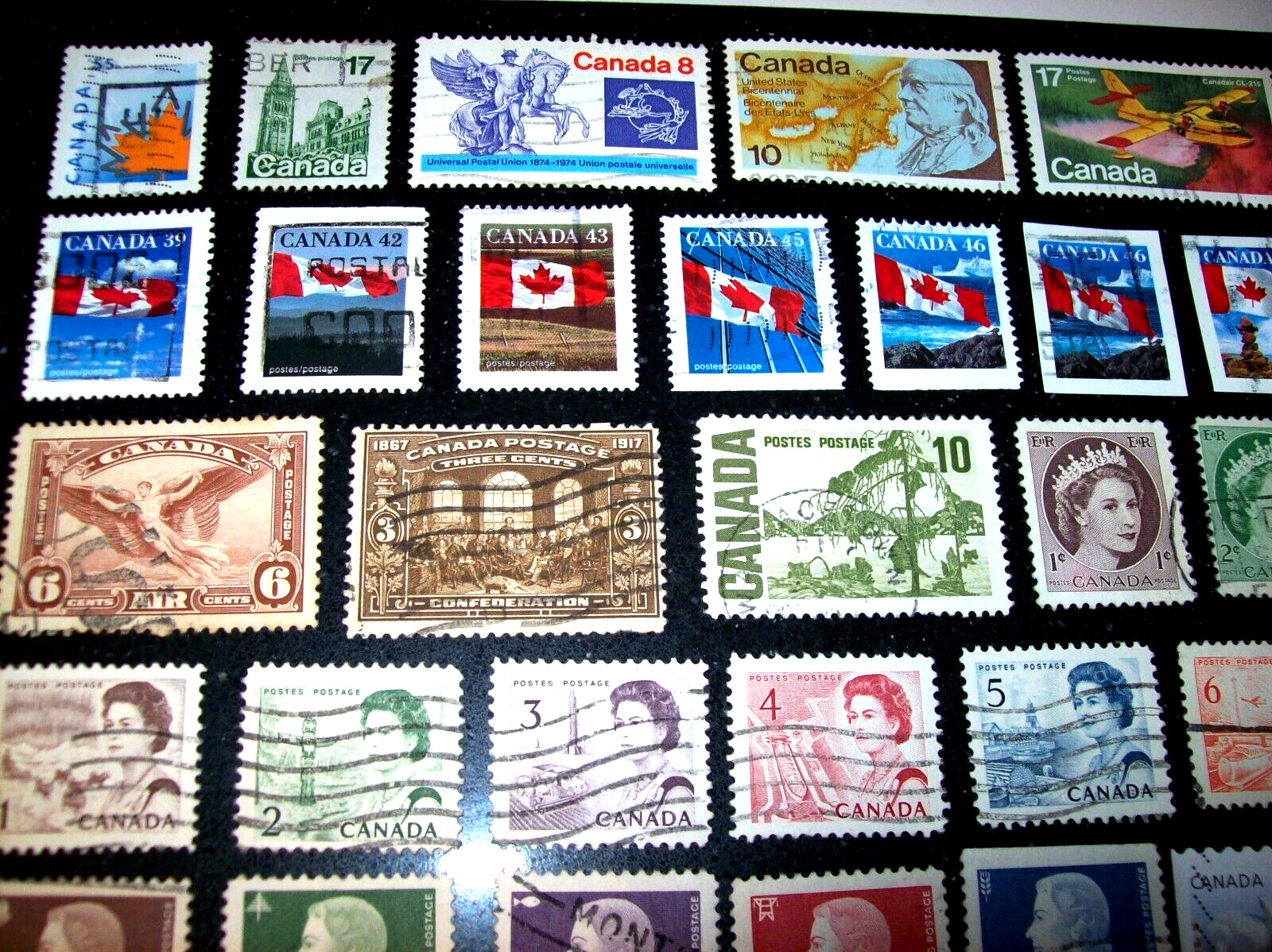 CANADA Stamps Mixed Lot of 91 All Different Never Hinged O P (Free Shipping) Без бренда - фотография #9