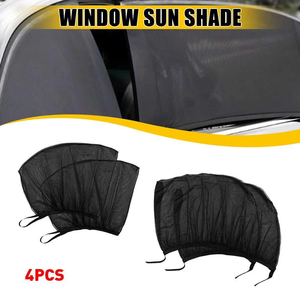 4Pcs Sun Shade Front & Rear Window Screen Cover Sunshade Protector Car USA STOCK Unbranded Does Not Apply