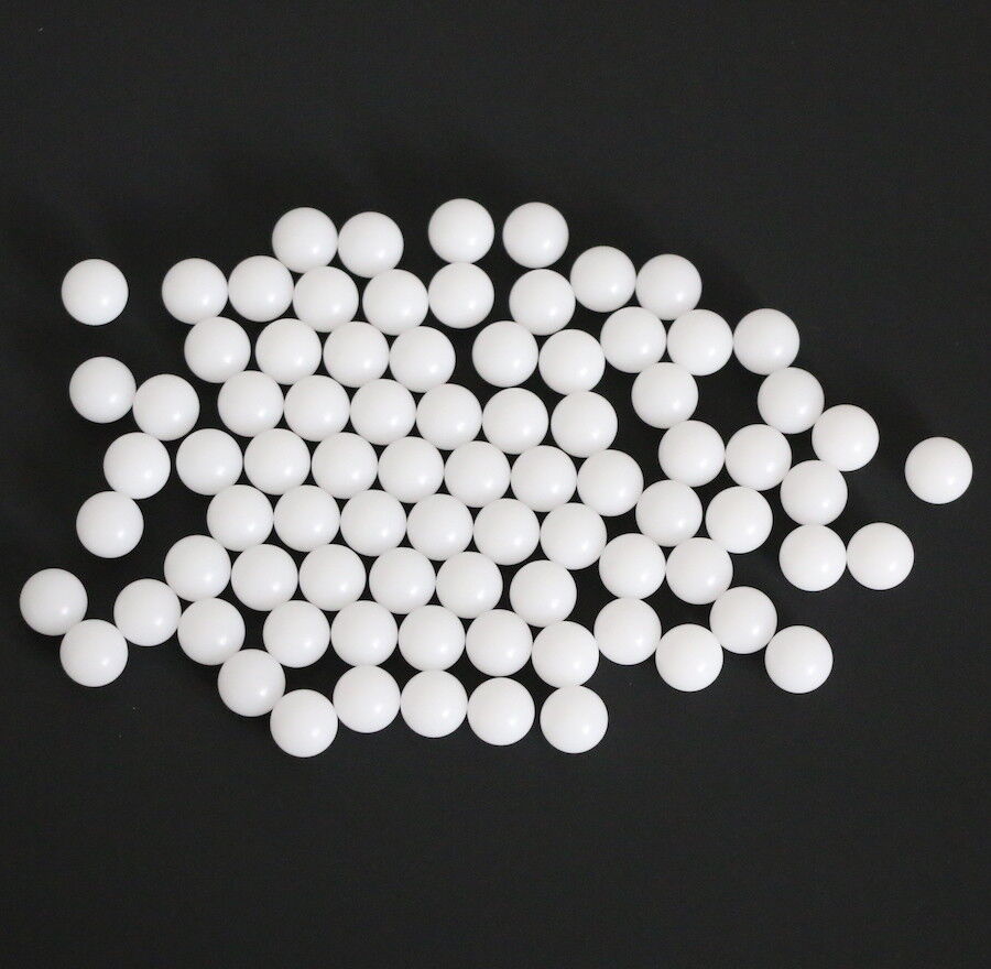 6mm Delrin Polyoxymethylene ( POM ) Solid Plastic Balls Precision Sphere elephrun