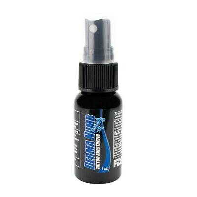 Derma Numb Topical Numbing Anesthetic DURING Tattoo Lidocaine Painless Spray 1oz Derma Numb EO-PI-IOCA-KZYS