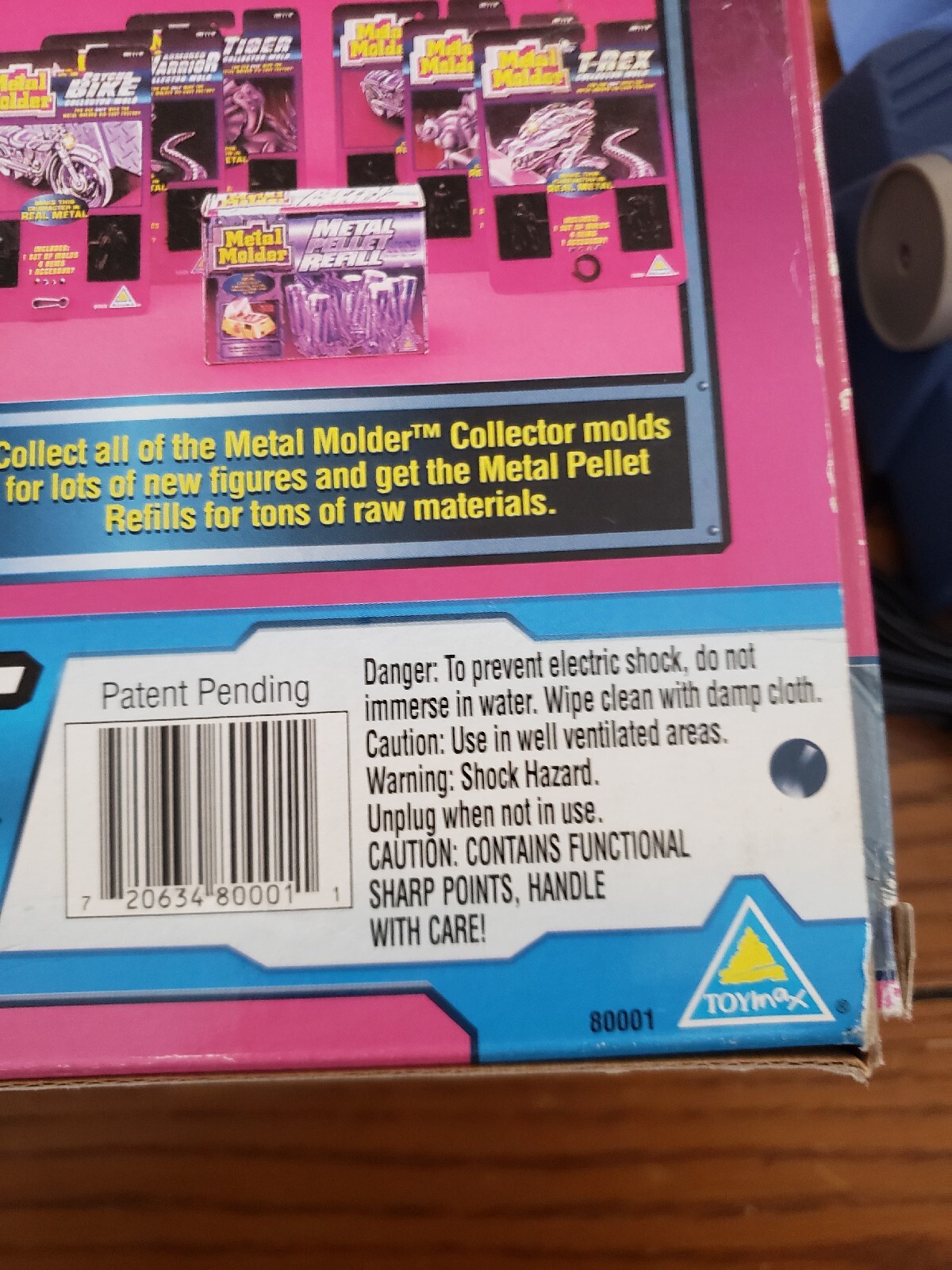 Vintage Metal Molder Die Cast Factory 1996 Complete Unused Toymax Toymax - фотография #20