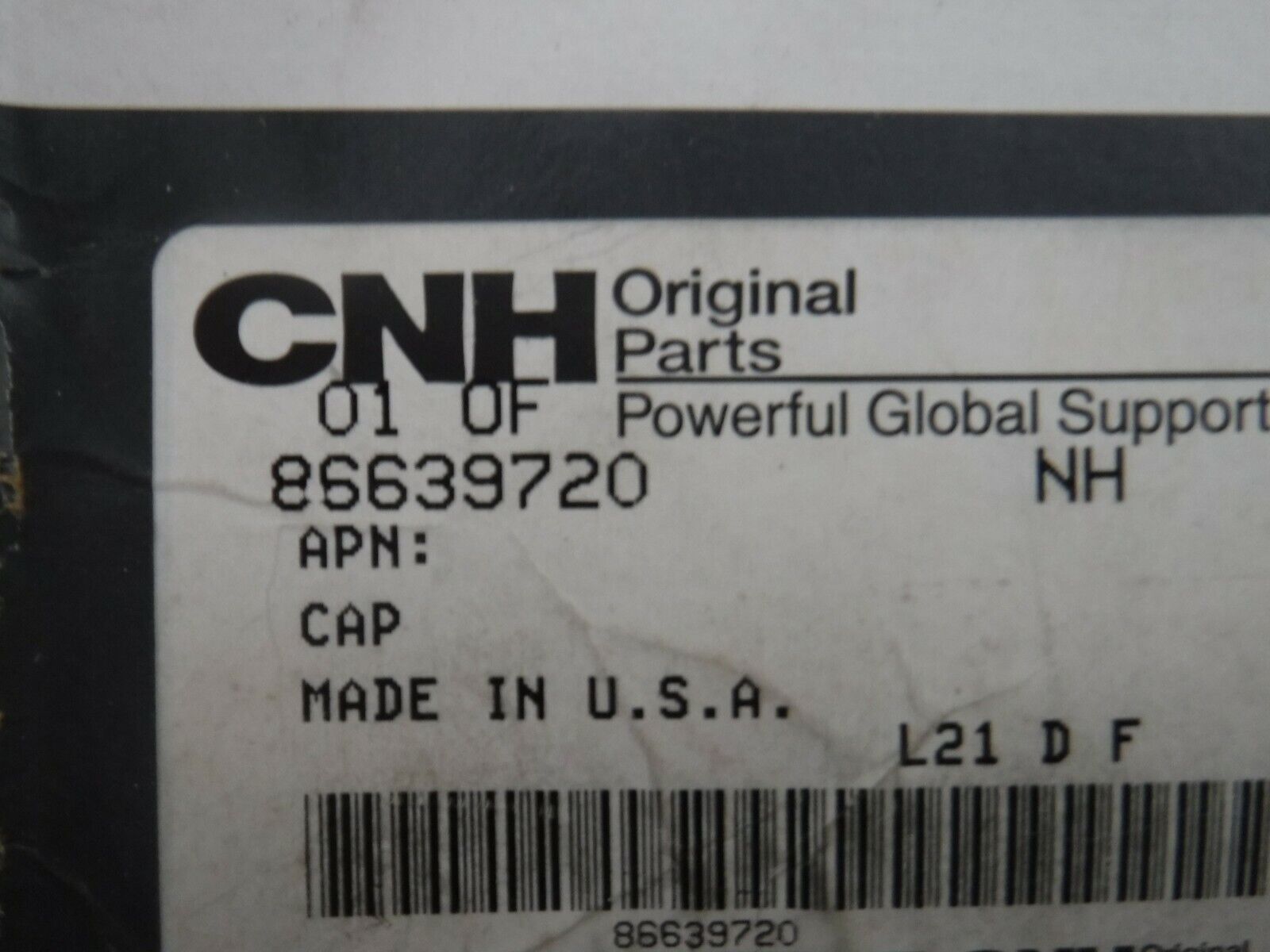 CNH - Cap - #86639720 - 2 Caps - NOS (New Old Stock) CNH 86639720 - фотография #3